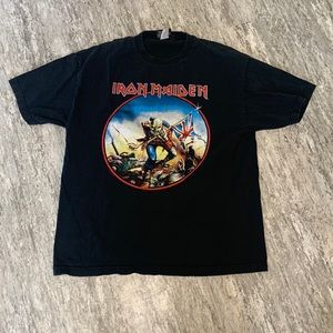 2004 iron maiden tee.